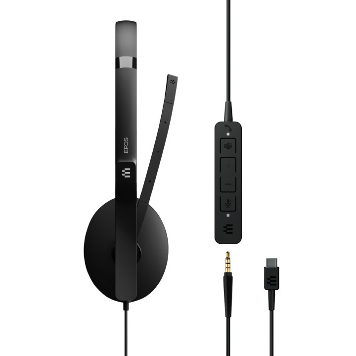 EPOS ON-EAR DOUBLE-SIDED USB-C  JACK HEADSET